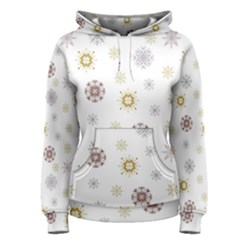 Magic Snowflakes Women s Pullover Hoodie by SychEva