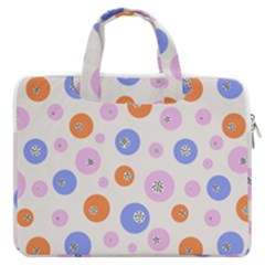 Colorful Balls Macbook Pro Double Pocket Laptop Bag by SychEva