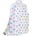 Small Multicolored Hearts Double Compartment Backpack View2