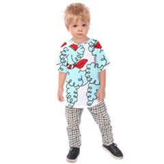 Doodle Poodle  Kids  Raglan Tee