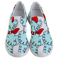 Doodle Poodle  Women s Lightweight Slip Ons by IIPhotographyAndDesigns