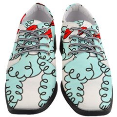 Doodle Poodle  Women Heeled Oxford Shoes by IIPhotographyAndDesigns