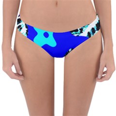 Abstract Tropical Reversible Hipster Bikini Bottoms