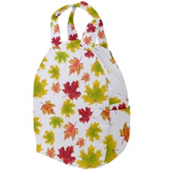 Bright Autumn Leaves Travel Backpacks by SychEva