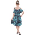 Strange Glow Kids  Cut Out Shoulders Chiffon Dress View2