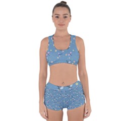 Cute Dragonflies In Spring Racerback Boyleg Bikini Set by SychEva