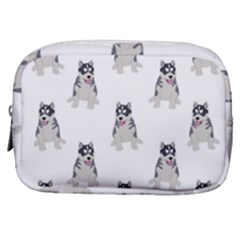 Cute Husky Puppies Make Up Pouch (small) by SychEva