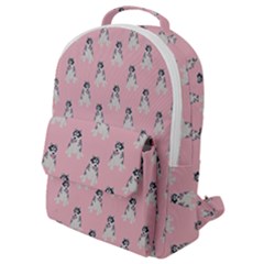 Cute Husky Flap Pocket Backpack (small) by SychEva