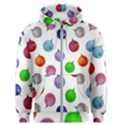 Christmas Balls Men s Zipper Hoodie View1