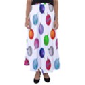 Christmas Balls Flared Maxi Skirt View1