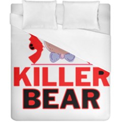 Killer Bear Duvet Cover (california King Size) by LemonPear