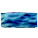 Blue Waves Abstract Series No4 Canvas Travel Bag View4