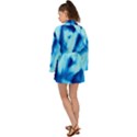 Blue Abstract 2 Long Sleeve Kimono View2