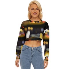 City Lights Lightweight Long Sleeve Sweatshirt by DimitriosArt