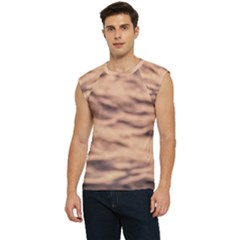 Pink  Waves Abstract Series No5 Men s Raglan Cap Sleeve Tee by DimitriosArt