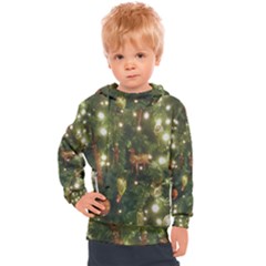 Christmas Tree Decoration Photo Kids  Hooded Pullover by dflcprintsclothing