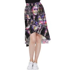 Hungry Eyes Ii Frill Hi Low Chiffon Skirt by MRNStudios