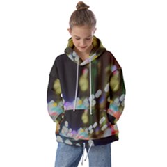 City Lights Series No4 Kids  Oversized Hoodie by DimitriosArt