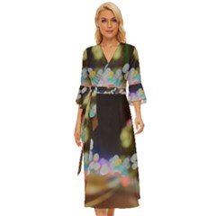 City Lights Series No4 Midsummer Wrap Dress by DimitriosArt