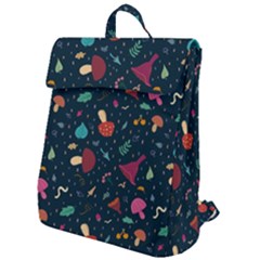 Bright Mushrooms Flap Top Backpack by SychEva