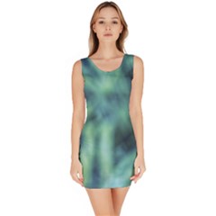 Blue Abstract Stars Bodycon Dress by DimitriosArt