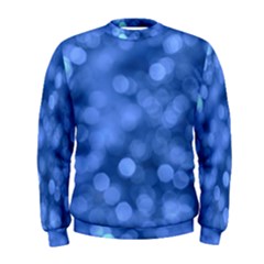 Light Reflections Abstract No5 Blue Men s Sweatshirt by DimitriosArt