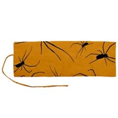 Scary Long Leg Spiders Roll Up Canvas Pencil Holder (m) by SomethingForEveryone