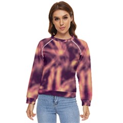 Topaz  Abstract Stars Women s Long Sleeve Raglan Tee