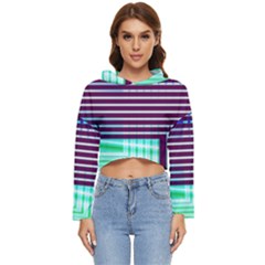 Gradient Women s Lightweight Cropped Hoodie