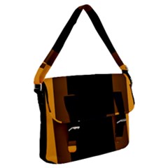 Gradient Buckle Messenger Bag by Sparkle