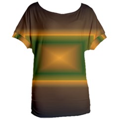 Gradient Women s Oversized Tee by Sparkle