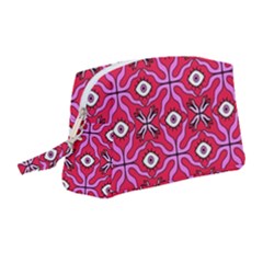 Abstract Illustration With Eyes Wristlet Pouch Bag (medium)