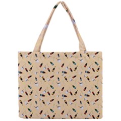 Festive Champagne Mini Tote Bag by SychEva