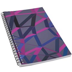 3d Lovely Geo Lines 5 5  X 8 5  Notebook by Uniqued