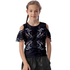 Digital Illusion Kids  Butterfly Cutout Tee by Sparkle