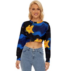 Digital Illusion Lightweight Long Sleeve Sweatshirt