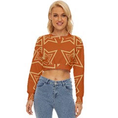 Abstract Pattern Geometric Backgrounds   Lightweight Long Sleeve Sweatshirt