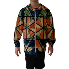 Abstract Pattern Geometric Backgrounds   Kids  Hooded Windbreaker by Eskimos