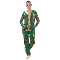 Abstract Pattern Geometric Backgrounds   Women s Tracksuit