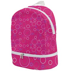 Circle Zip Bottom Backpack by SychEva