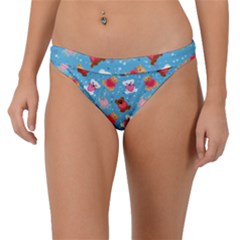 Cute Cats And Bears Band Bikini Bottom by SychEva