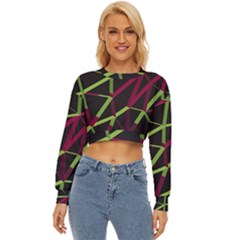 3d Lovely Geo Lines X Lightweight Long Sleeve Sweatshirt