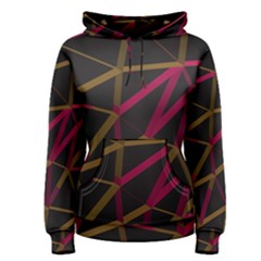 3d Lovely Geo Lines Xi Women s Pullover Hoodie by Uniqued