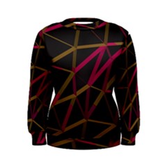 3d Lovely Geo Lines Xi Women s Sweatshirt by Uniqued