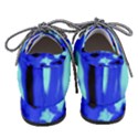 Blue Waves Abstract Series No11 Pointed Oxford Shoes View4