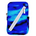 Blue Waves Abstract Series No13 Belt Pouch Bag (Small) View1
