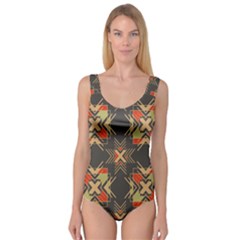 Abstract Geometric Design    Princess Tank Leotard  by Eskimos