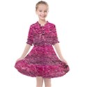 Pink  Waves Flow Series 1 Kids  All Frills Chiffon Dress View1