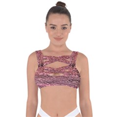 Pink  Waves Flow Series 2 Bandaged Up Bikini Top