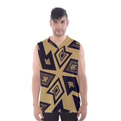 Abstract Pattern Geometric Backgrounds   Men s Basketball Tank Top by Eskimos